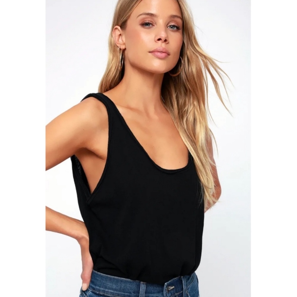 Free People | Sydney Lace Contrast Bodysuit - Picture 2 of 15